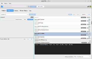 Canique MQTT Data