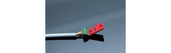 Measuring PCB for air temperature and humidity without enclosure